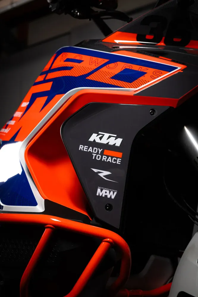 KTM 1290 Super Adventure DEKOR - "Frontier" (Blå/Grå)