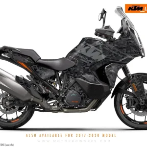 KTM 1290 Super Adventure DEKOR - "Polyatomic" (Stealth)