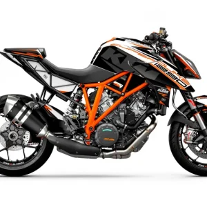 KTM 1290 Super Duke R 2014-2019 DEKOR - "Torque" (Hvid/Sort/Orange)