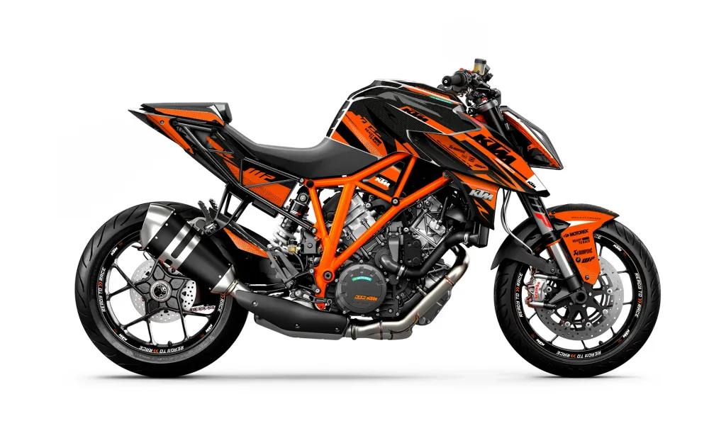 KTM 1290 Super Duke R 2014-2019 DEKOR - "Nebula" (Orange)