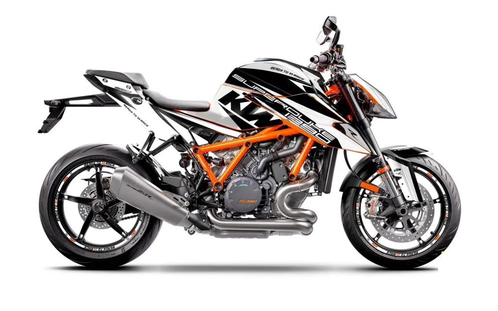 KTM 1290 Super Duke R 2020-2023 - "Torque" (Hvid/Sort)