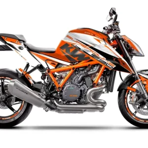 KTM 1290 Super Duke R 2020-2023 - "Torque" (Hvid/Orange)