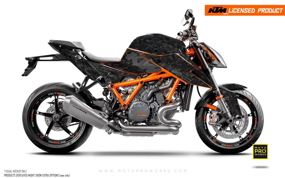 KTM 1290 Super Duke R DEKOR - "Polyatomic" (Stealth)