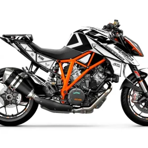 KTM 1290 Super Duke R DEKOR - "Rasorblade" (White)