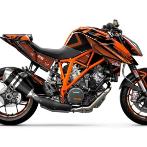 KTM 1290 Super Duke R DEKOR - "Rasorblade" (Orange)