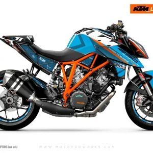 KTM 1290 Super Duke R DEKOR - "Rasorblade" (Blue)