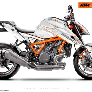 KTM 1290 Super Duke R DEKOR - "Ripple" (Hvid)
