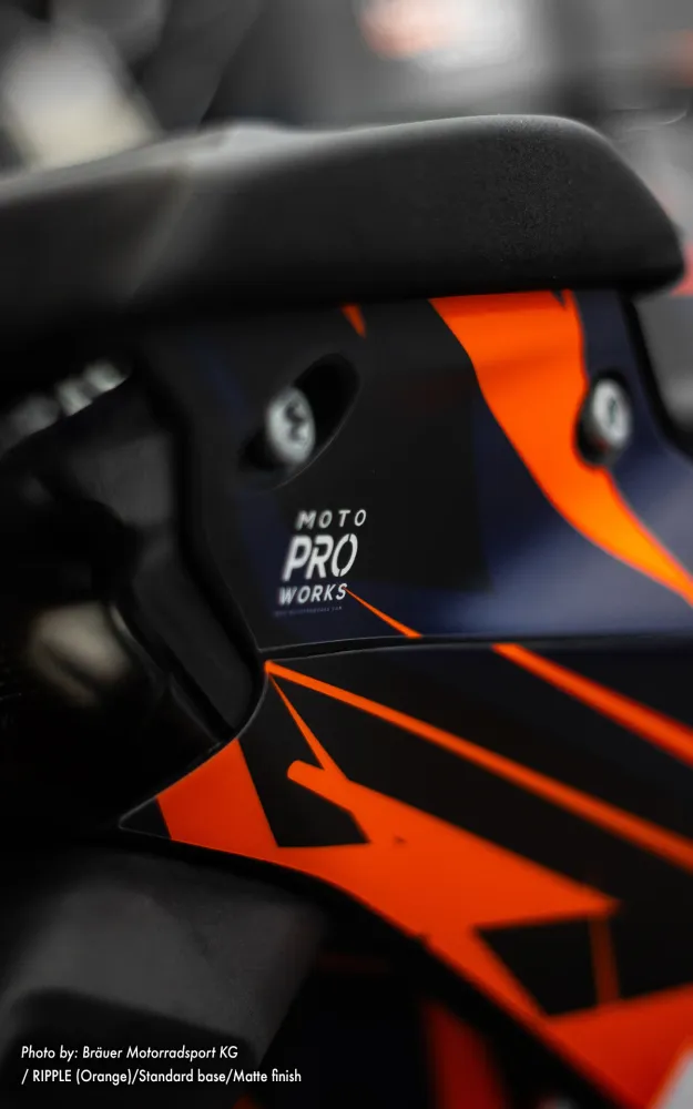 KTM 1290 Super Duke R DEKOR - "Ripple" (Orange)