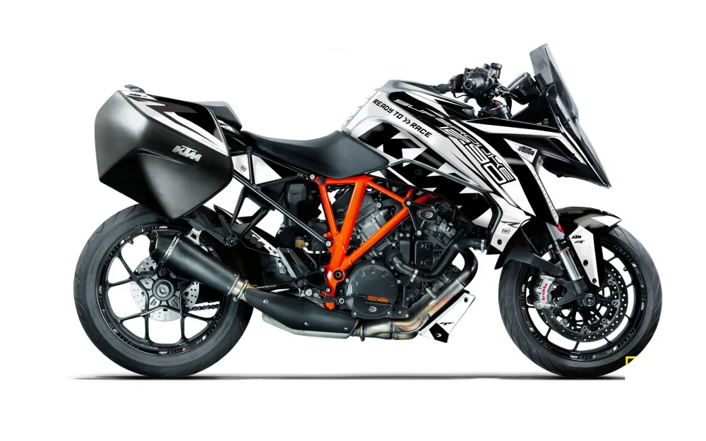 KTM 1290 Super Duke GT DEKOR - "Torque" (White/Black)