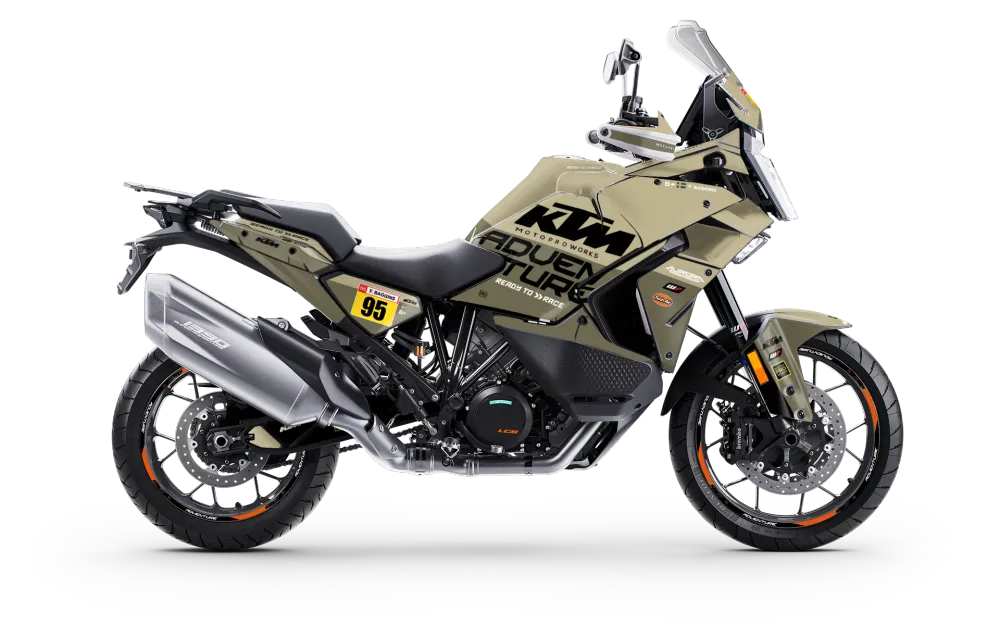 KTM 1390 Super Adventure DEKOR - "Waypointer" (Sand)
