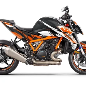 KTM 1390 Super Duke R/Evo DEKOR - "Nebula" (Orange/Hvid)