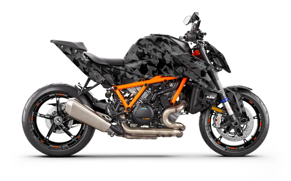 KTM 1390 Super Duke R/Evo DEKOR - "Flake" (Stealth)