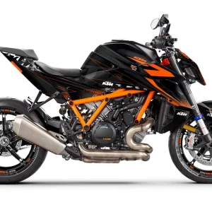 KTM 1390 Super Duke R/Evo DEKOR - "Revel" (Sort)