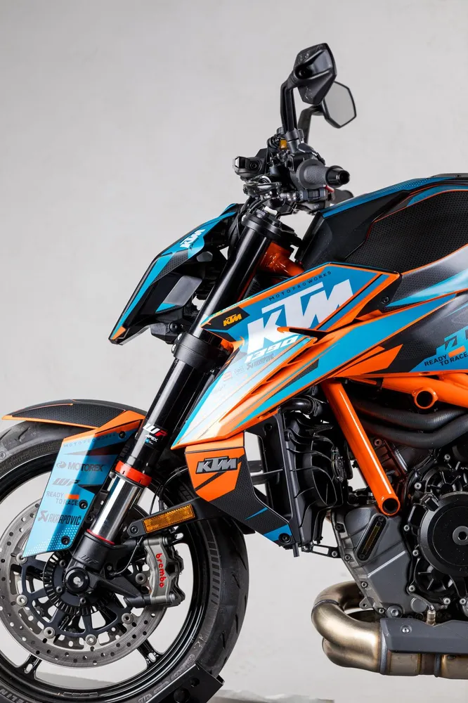 KTM 1390 Super Duke R/Evo DEKOR - "Nebula" (Blå)