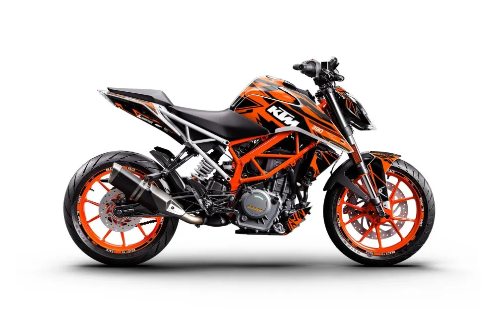 KTM 200 Duke DEKOR - "Pulse" (Orange)