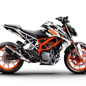 KTM 200 Duke DEKOR - "Pulse" (Sort/Hvid)