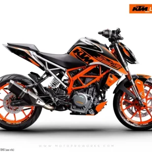 KTM 200 Duke DEKOR - "Torque" (Orange)