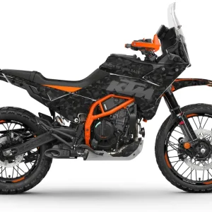 KTM 390 Adventure R / X DEKOR - "Polyatomic" (Stealth)