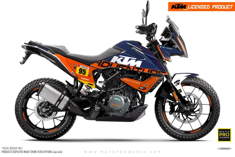 KTM 390 Adventure DEKOR - "Waypointer" (Dawn)