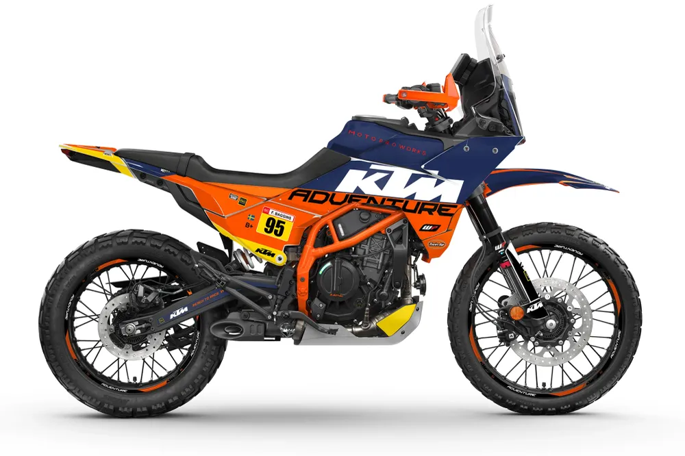 KTM 390 Adventure R / X DEKOR - "Waypointer" (Dawn)