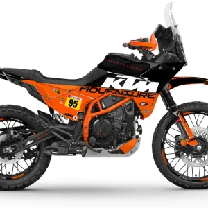 KTM 390 Adventure R / X DEKOR - "Waypointer" (Midnight)