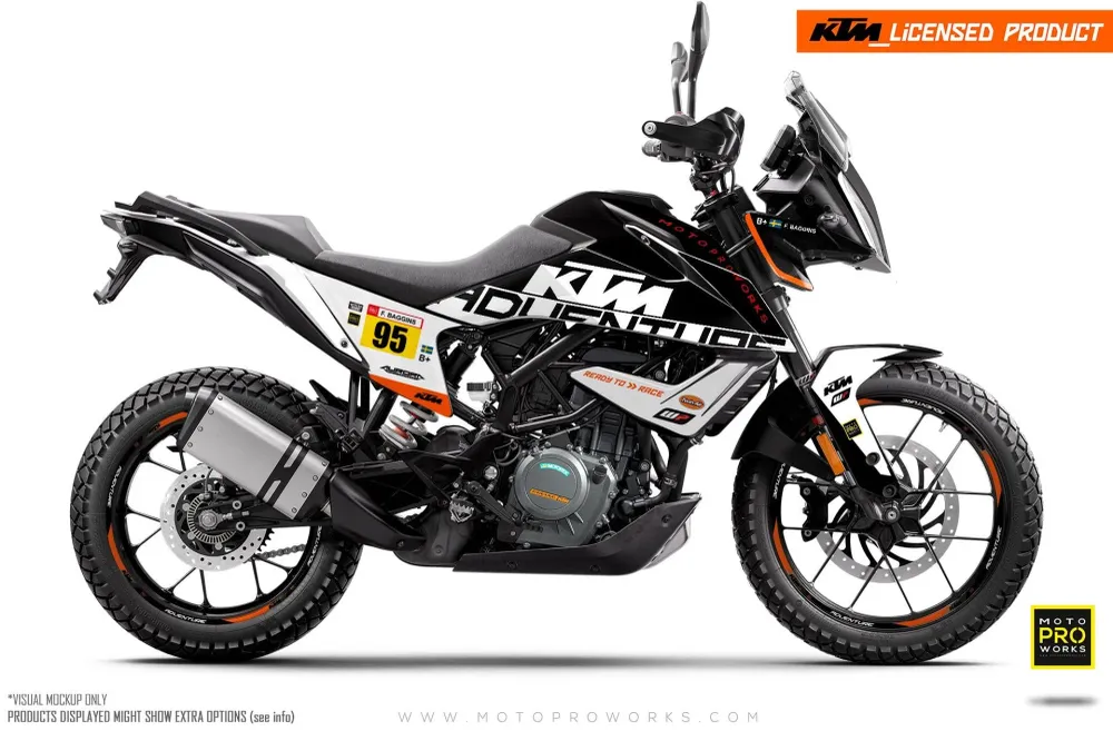 KTM 390 Adventure DEKOR - "Waypointer" (Night)