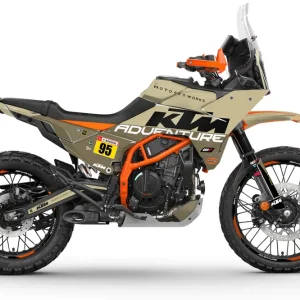 KTM 390 Adventure R / X DEKOR - "Waypointer" (Sand)