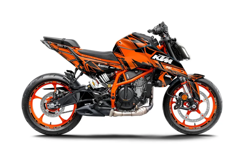 KTM 390 Duke DEKOR - "Pulse" (Orange)