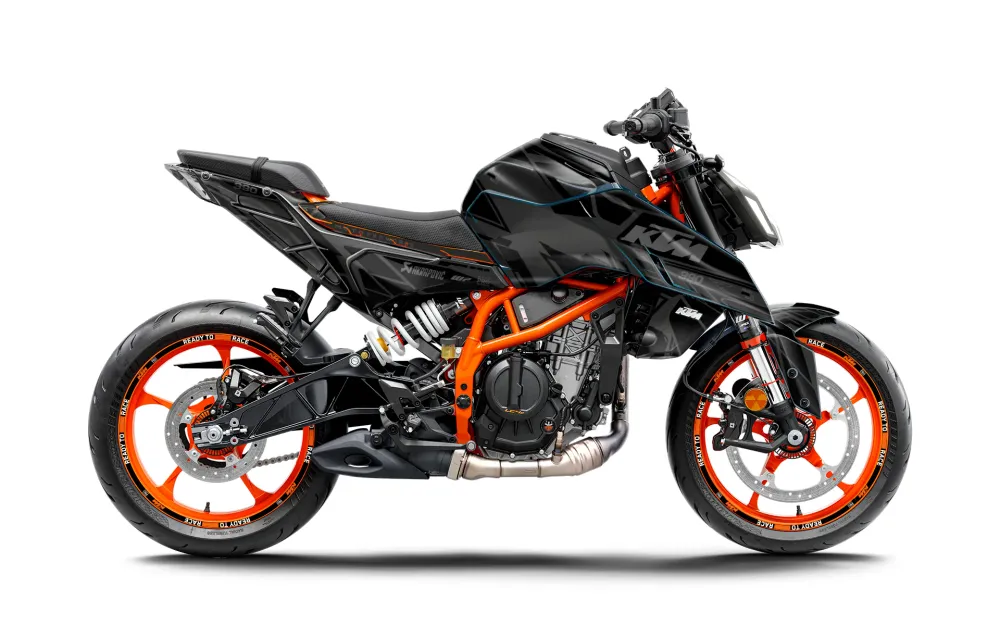 KTM 390 Duke DEKOR - "Pulse" (Sort)