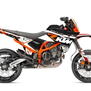 KTM 390 SMC-R DEKOR - "RR-Tech" (Hvid)
