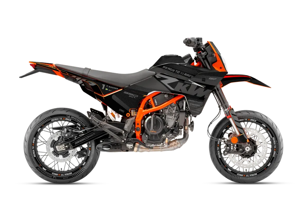 KTM 390 SMC-R DEKOR - "RR-Tech" (Sort)