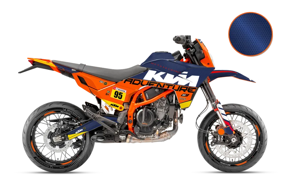 KTM 390 SMC-R DEKOR - "Waypointer" (Dawn/Honeycomb)