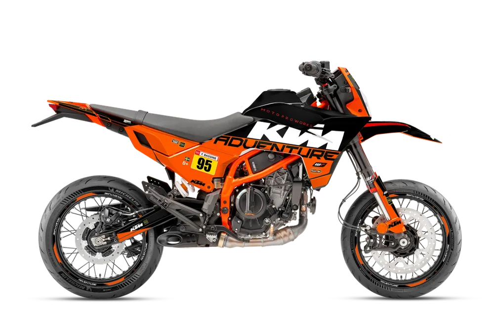 KTM 390 SMC-R DEKOR - "Waypointer" (Midnight)