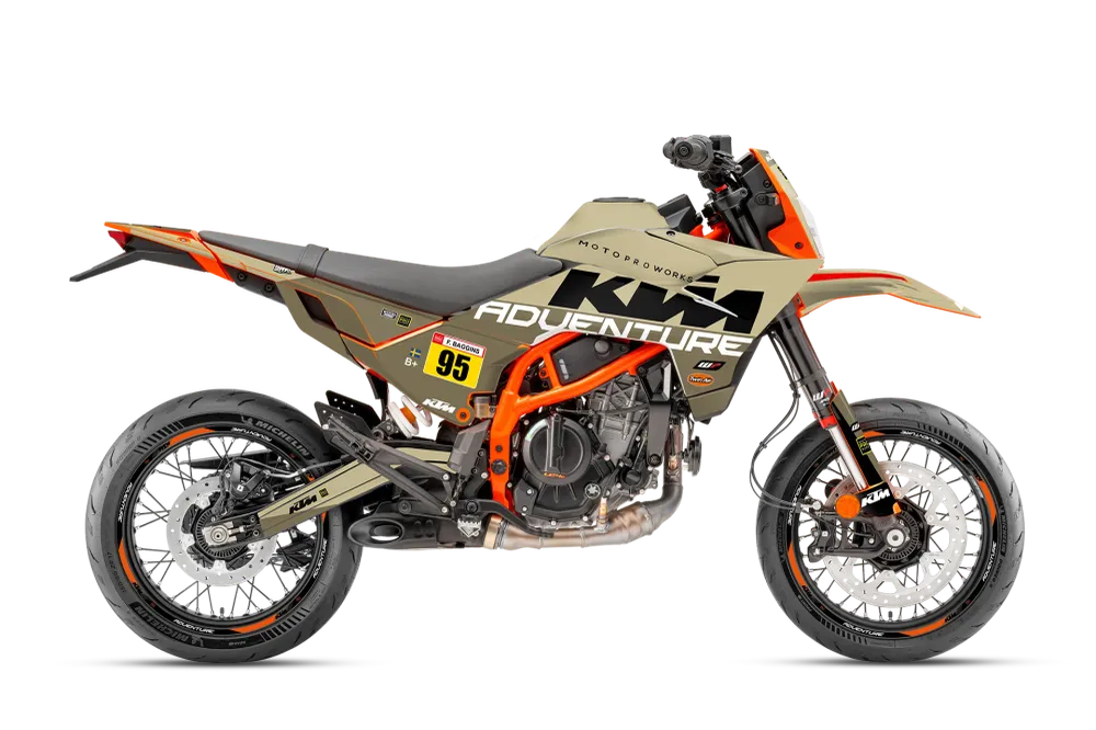 KTM 390 SMC-R DEKOR - "Waypointer" (Sand)