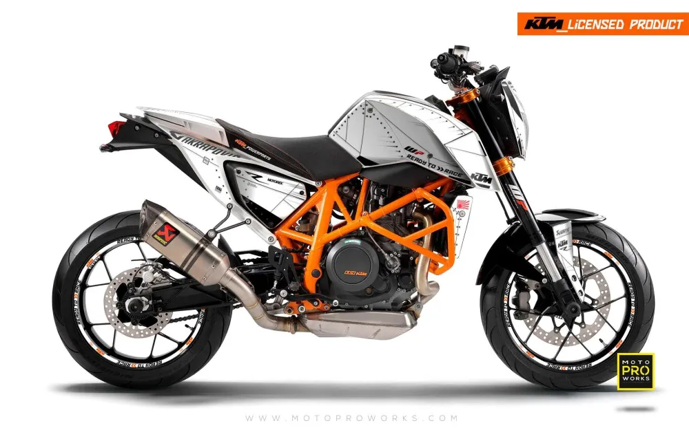 KTM 690 Duke DEKOR - "Liberty" (Snow)
