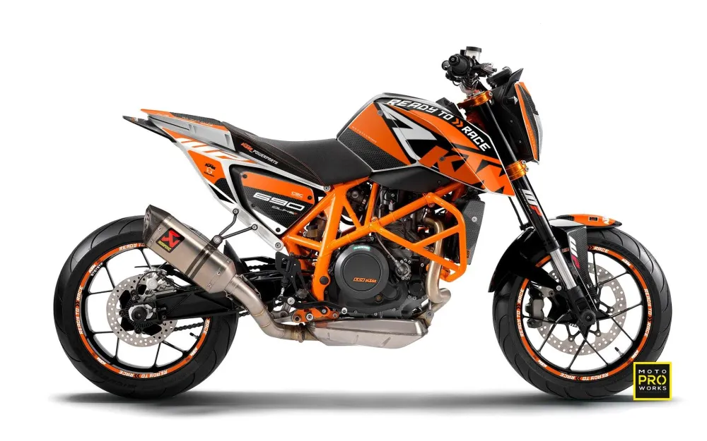 KTM 690 Duke DEKOR - "RR-Tech" (Orange)