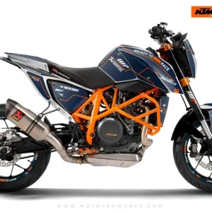 KTM 690 Duke DEKOR - "Vessel" (Blue)