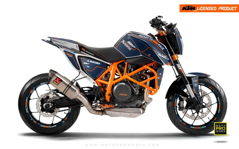 KTM 690 Duke DEKOR - "Vessel" (Blue)