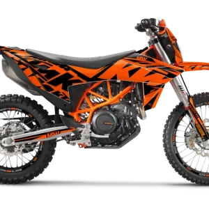 KTM 690 ENDURO R 2026 DEKOR - "Kickdrift" (Sort/Orange)