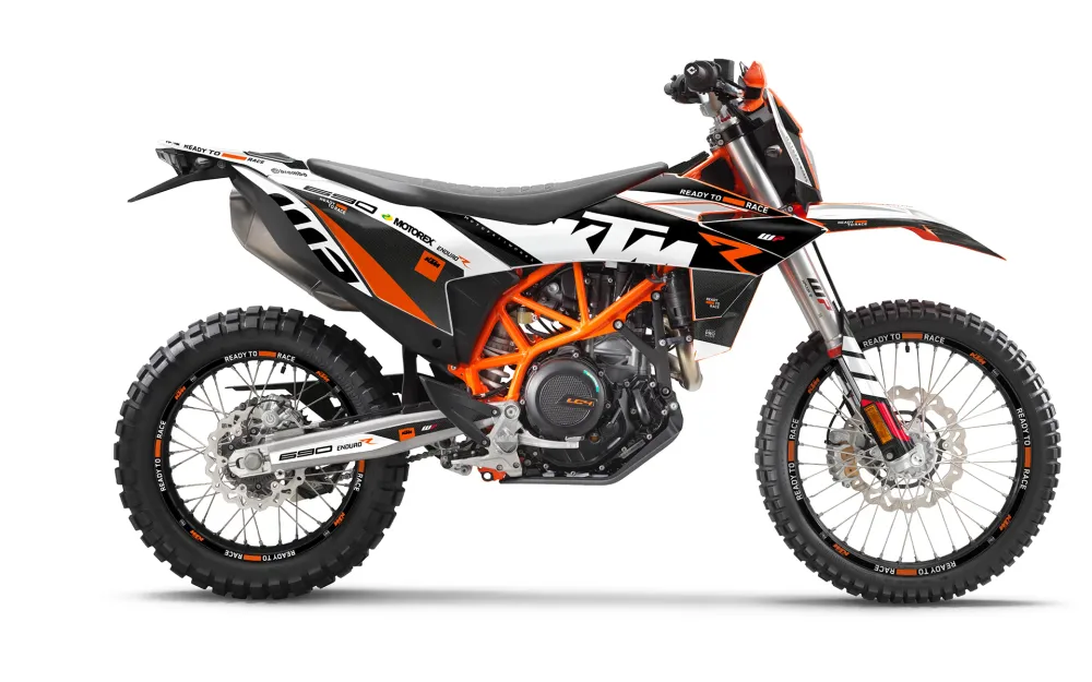 KTM 690 Enduro R 2026 DEKOR - "RR-Tech 2.0.2.2" (Hvid)