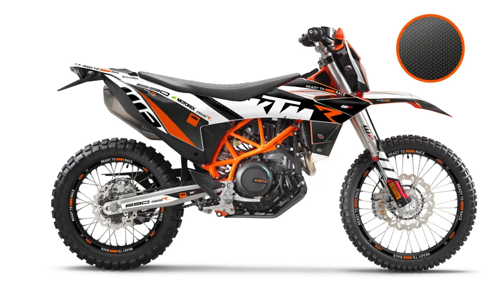 KTM 690 Enduro R 2026 DEKOR - "RR-Tech 2.0.2.2" (Hvid)