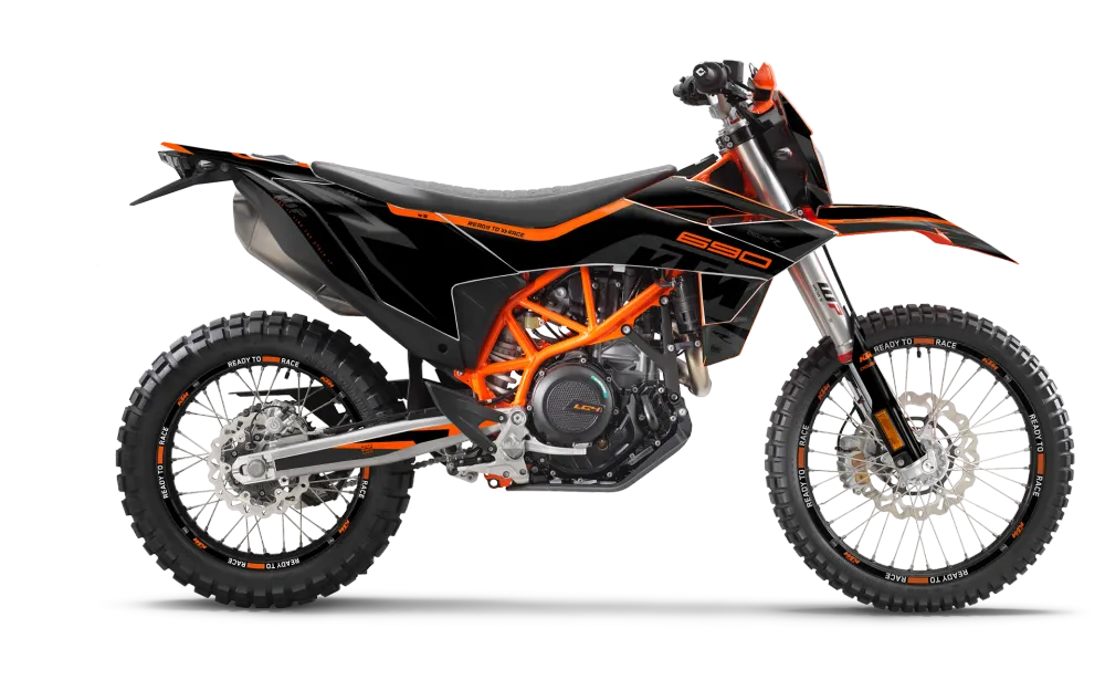 KTM 690 Enduro R 2026 DEKOR - "Torque" (Solid/Grå/Sort)