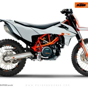 KTM 690 Enduro DEKOR - "Carera" (Grå)