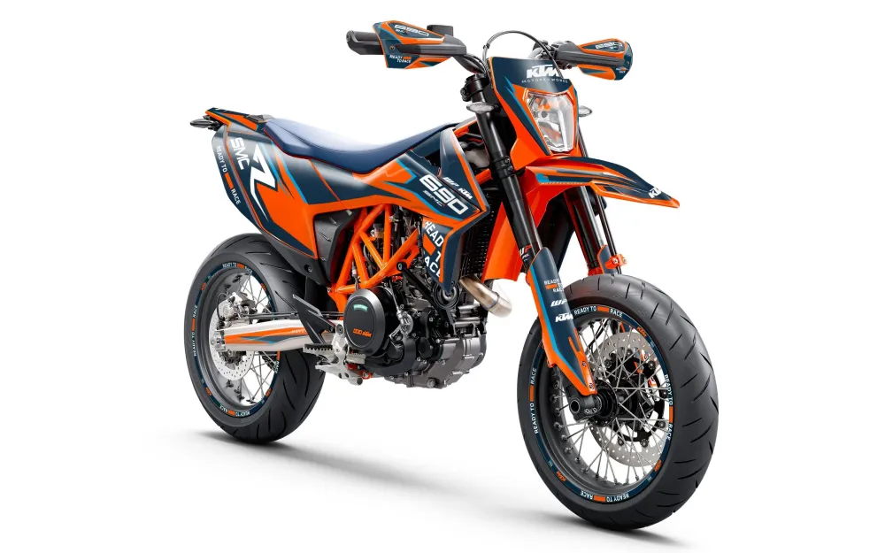 KTM 690 Enduro DEKOR - "District" (Blå)