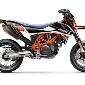 KTM 690 Enduro DEKOR - "District" (Sort)