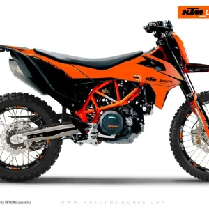 KTM 690 Enduro DEKOR - "Fade" (Orange)
