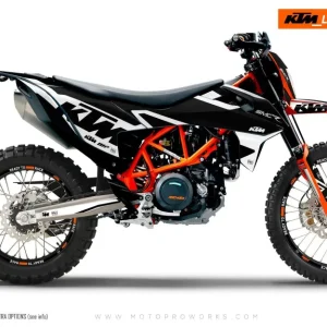 KTM 690 Enduro DEKOR - "Mounty" (Sort)