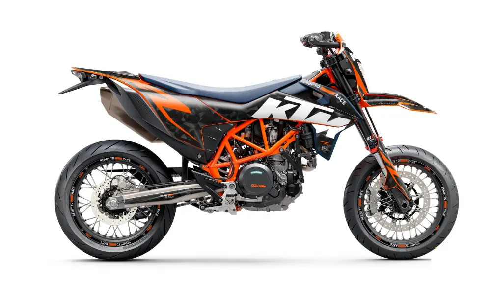 KTM 690 Enduro DEKOR - "Polyatomic" (Sort)
