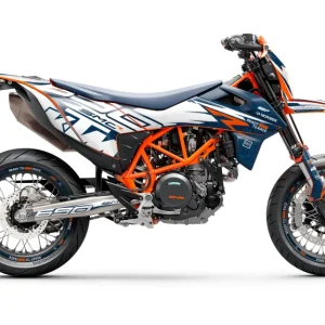 KTM 690 Enduro DEKOR - "Quickshift" (Blå/Mønster)