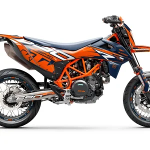 KTM 690 Enduro DEKOR - "Quickshift" (Blå/Orange/Hvid)